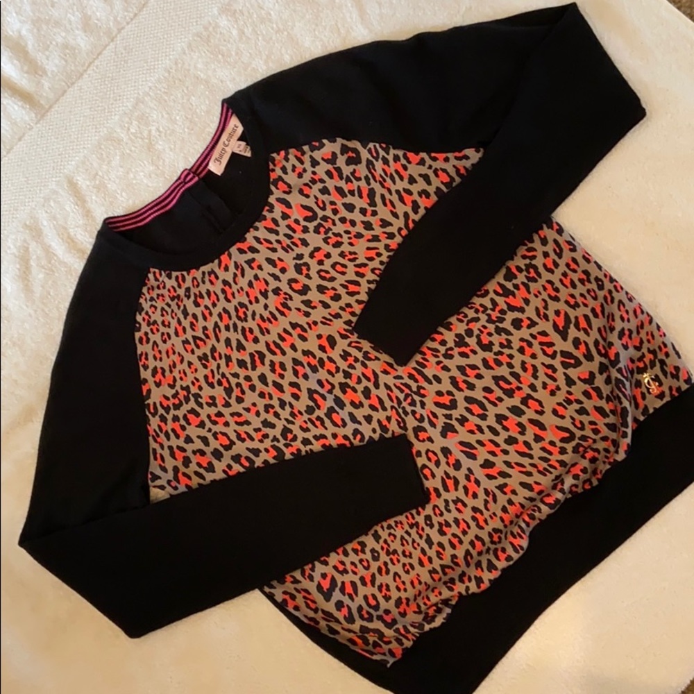Juicy Couture Pink Leopard Sweater 🥰